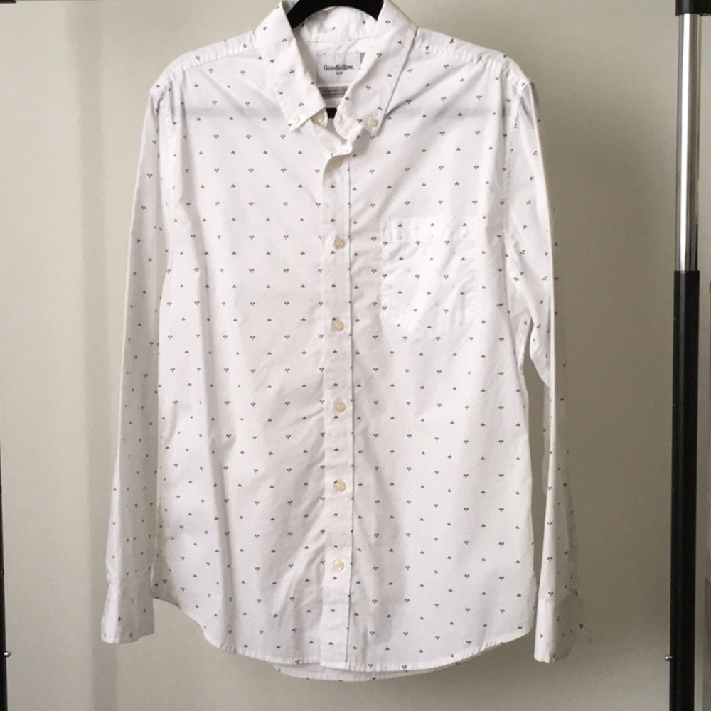 Casual button down dress shirt